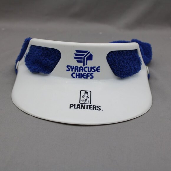Syracuse Chiefs Visor (VTG) - In Game Promo by Planters Peanut - Adult One Size - Picture 3 of 7